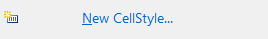 New Cell Style