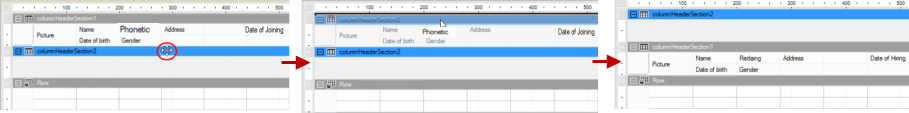 Editing Templates Using the Designer