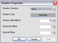 Shadow Properties Dialog