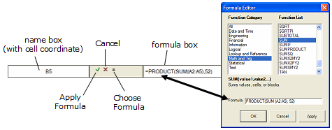 Using the Formula Editor