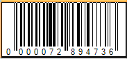 JAN13 Barcode Type