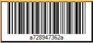 NW7 Barcode Type