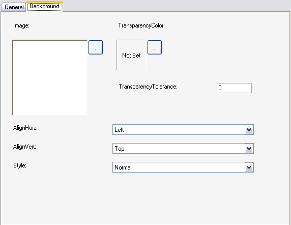 Spread Designer Cell Type Dialog Background Tab