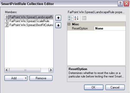 SmartPrintRules Collection Editor