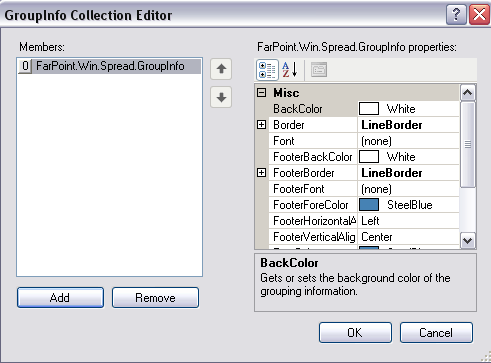 Border Editor Dialog in Spread Designer