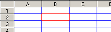 Spread 6 control with cell border