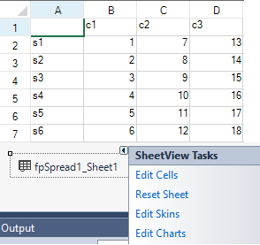 Layers on a sheet