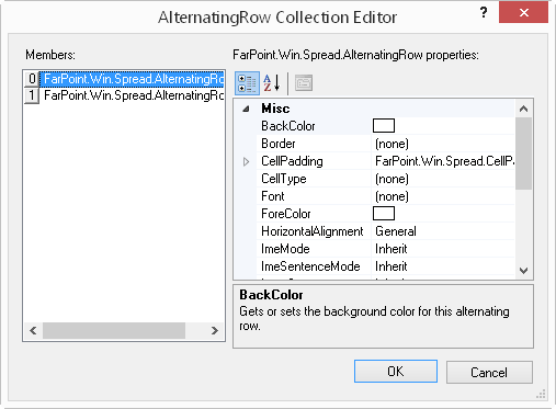 Border Editor Dialog in Spread Designer