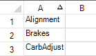 Ascending Sort Indicator