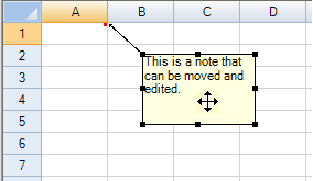 Sticky Note Example