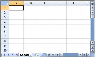 Tab Strip alongside Scroll Bar