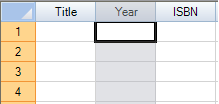 Focus Rectangle for Column Selected