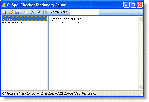 Creating a New DCT File