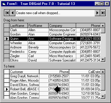 Tutorial 13 - Implementing Drag-and-Drop in True DBGrid